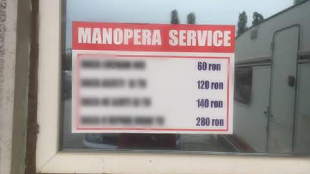 clientii acestui service auto au ramas masca pentru ce servicii erau taxati foto