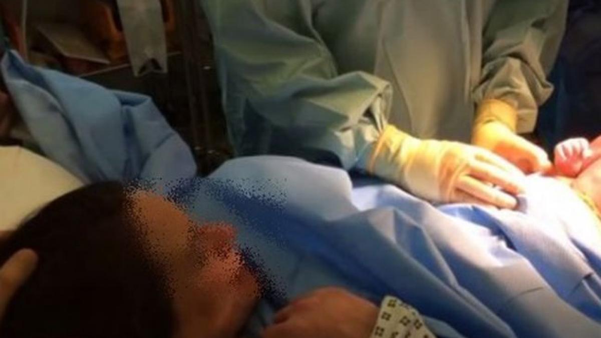 s a dus la spital sa nasca medicii i au deschis abdomenul