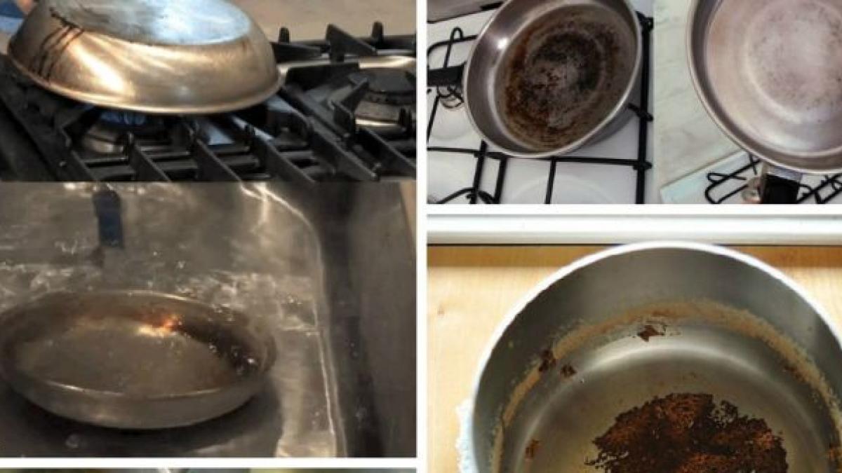 trucul simplu care te ajuta sa cureti rapid oalele arse