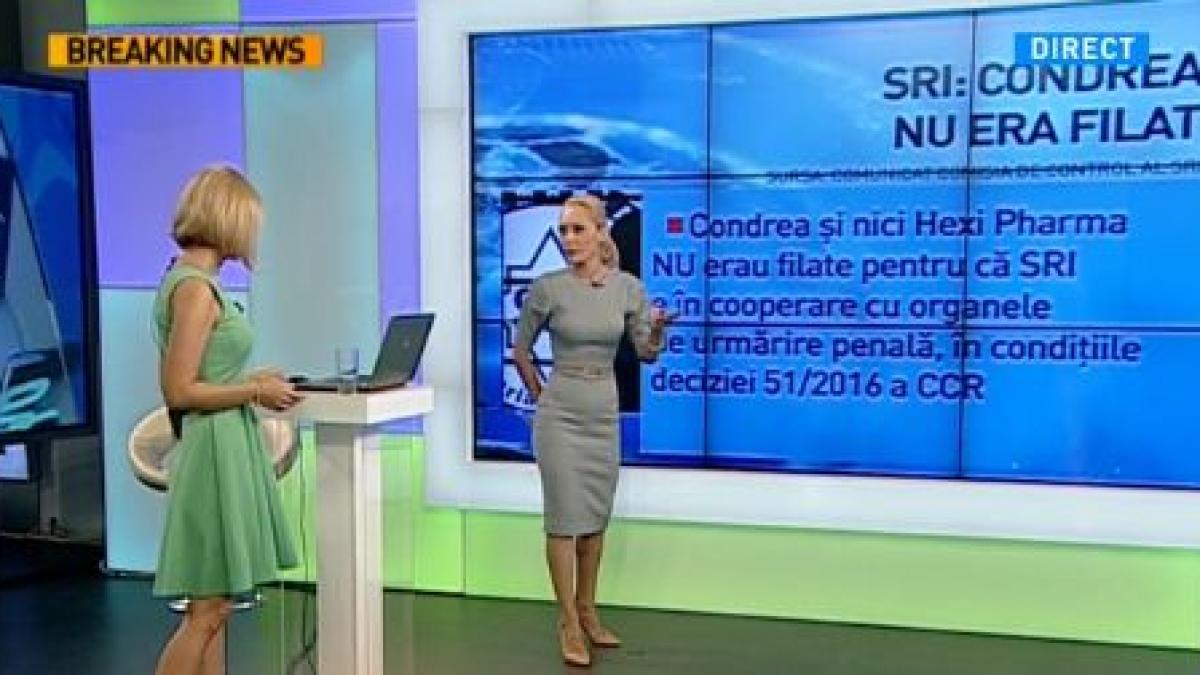 a fost filat dan condrea raspunsul oficial al sri