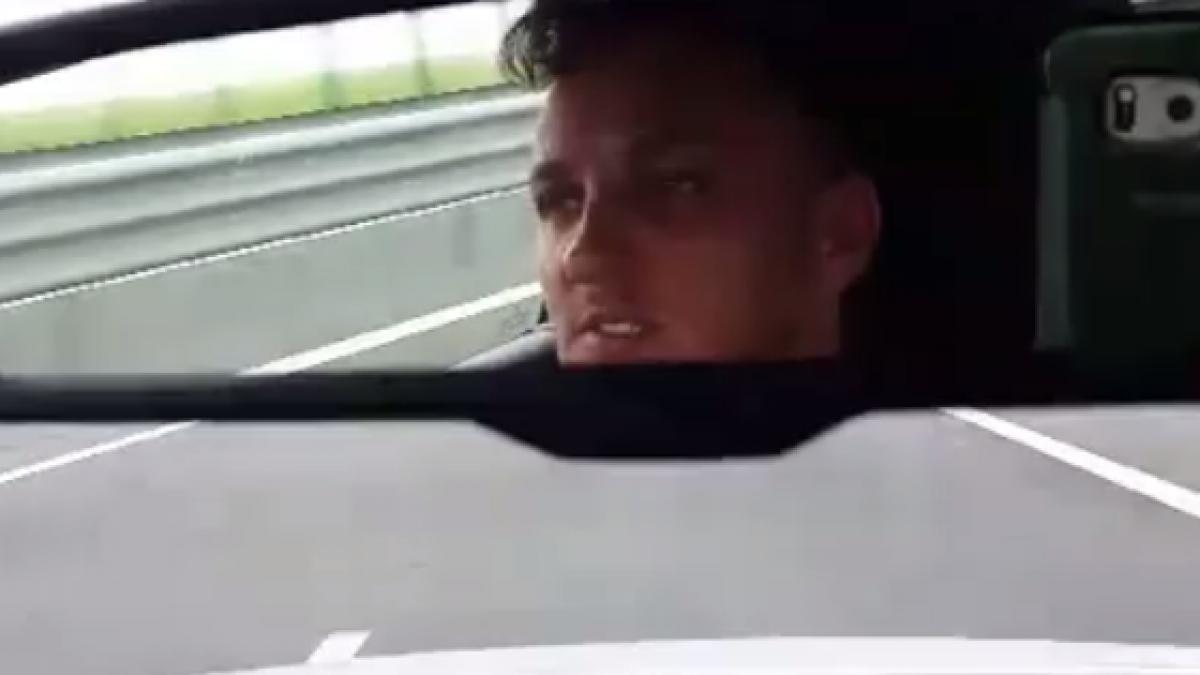 mihai traistariu s a filmat in timp ce goneste cu 150 de km pe ora