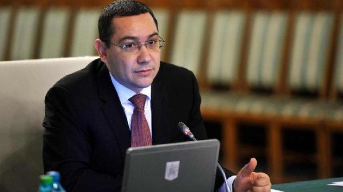 victor ponta critici la adresa guvernului ciolos