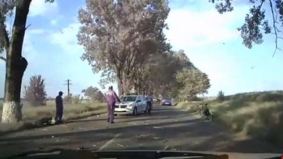 noi imagini cu accidentul lui dan condrea al doilea martor filmat de un sofer aflat in trafic