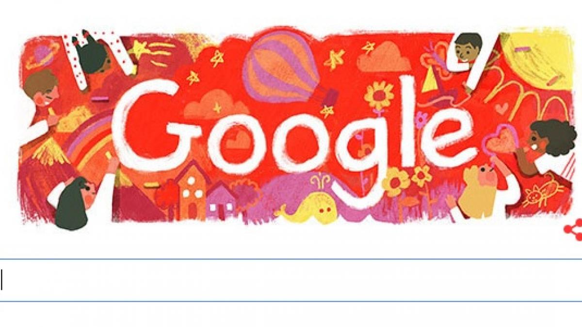 ziua copilului 2016 sarbatorita de google cu un logo special ce sa faci de ziua copilului 2016