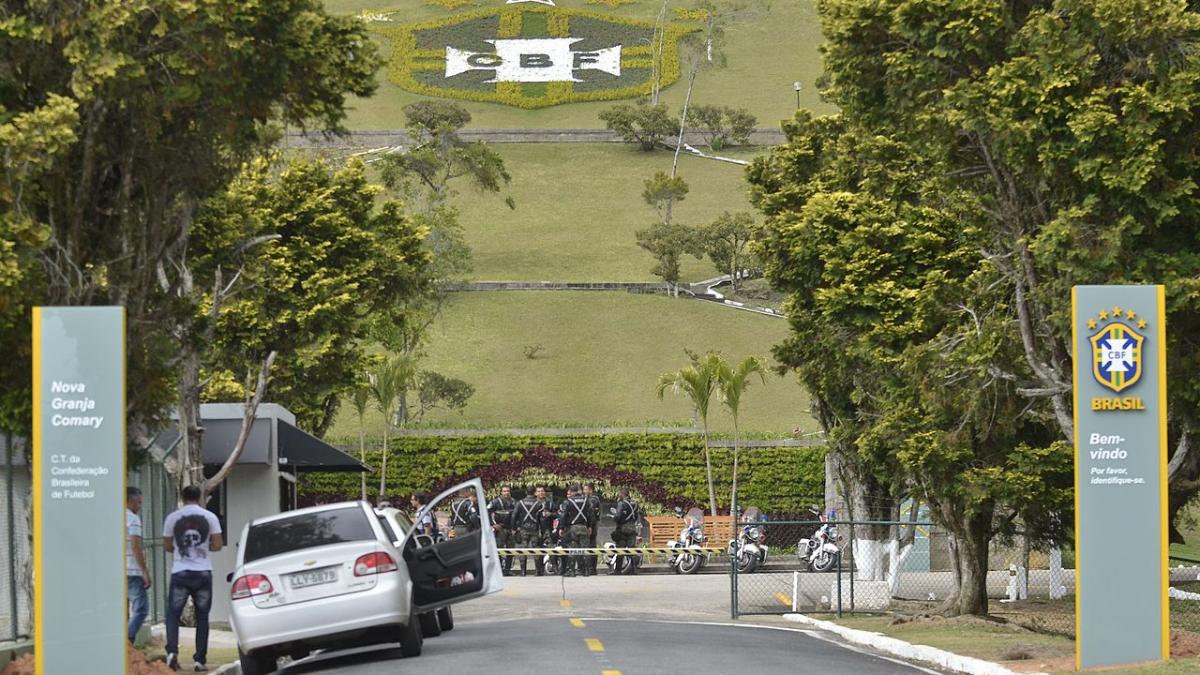 antrenamentul nationalei braziliei oprit din cauza unei crime