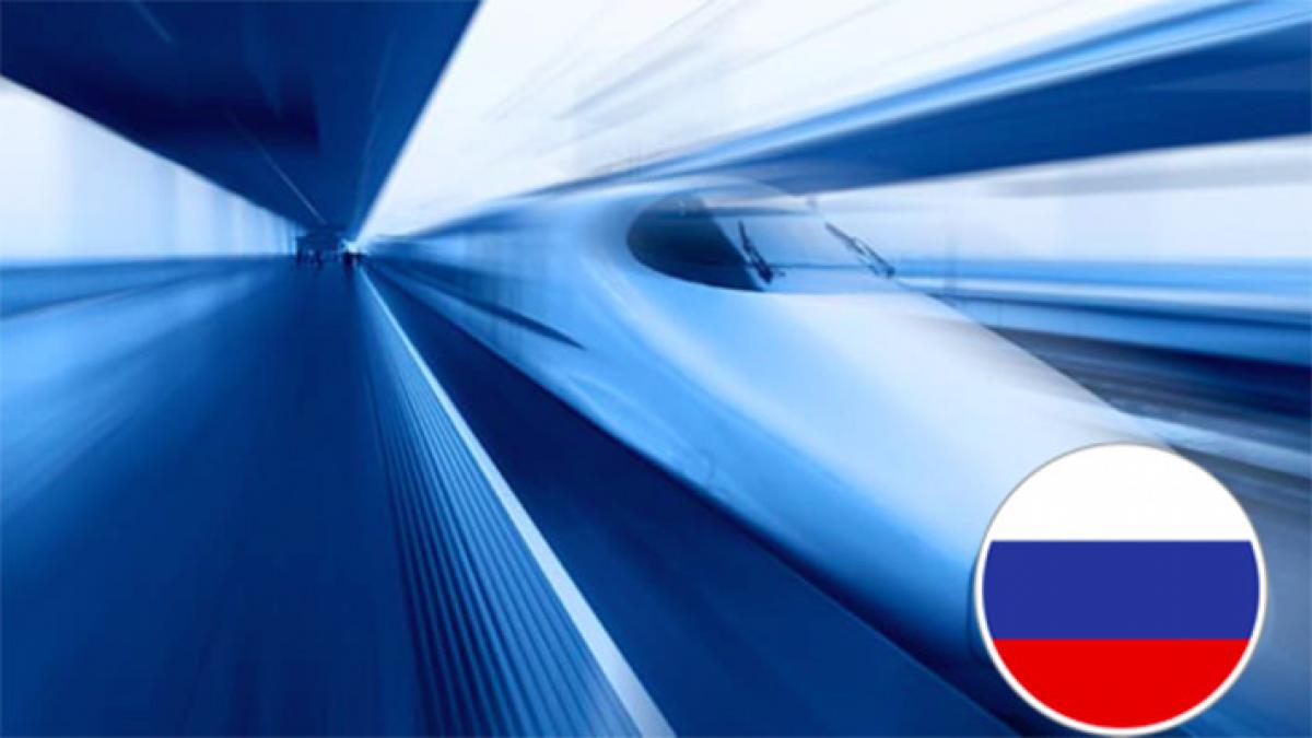 trenul incredibil de rapid la care lucreaza rusii cand vedem asa ceva si la cfr