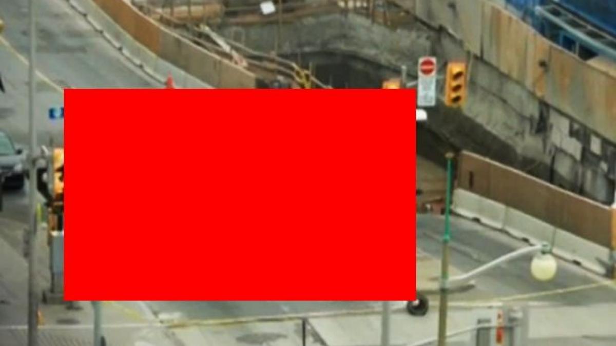 aparitie socanta in mijlocul unei sosele oamenii s au dat jos din masini si au luat o la fuga