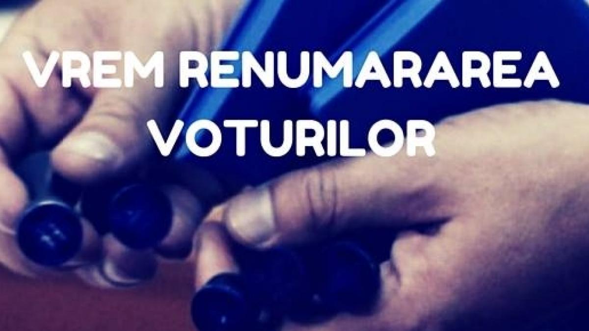 protest capitala bucuresti renumarare voturi