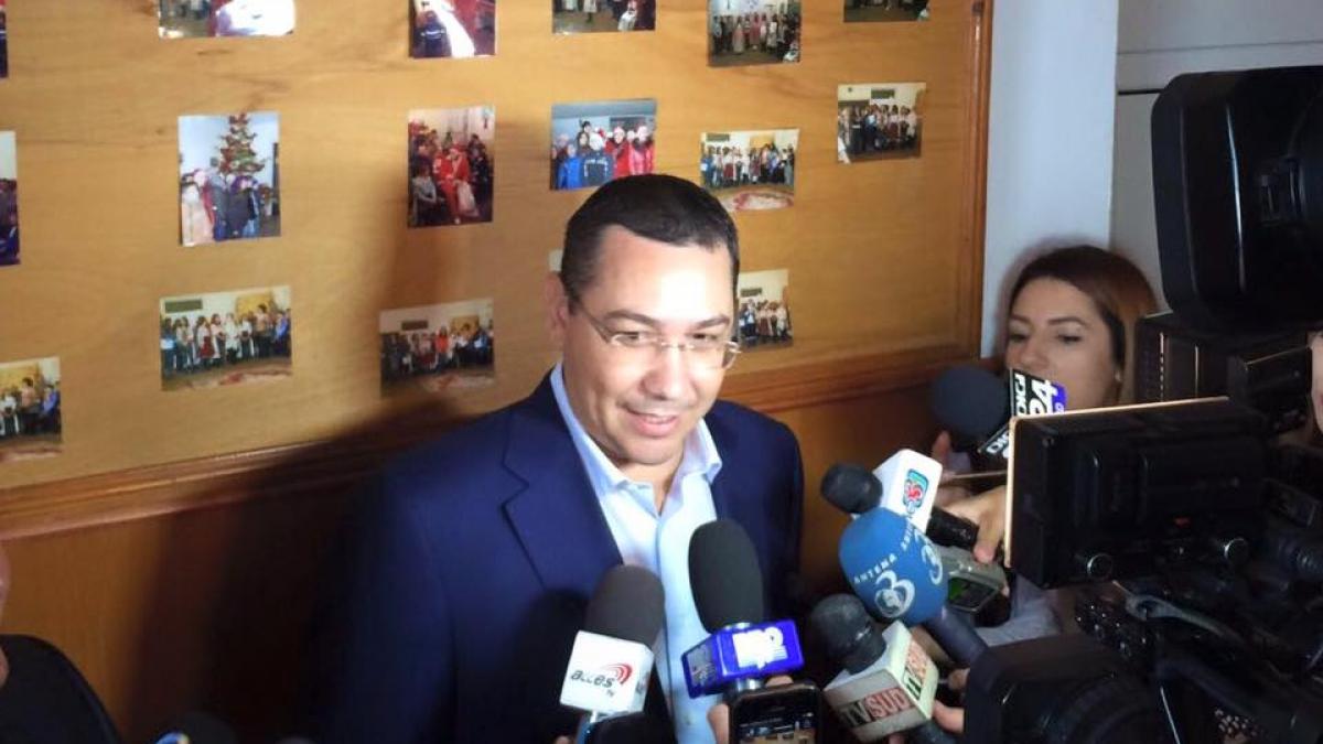 victor ponta isi depune candidatura pentru sefia camerei deputatilor