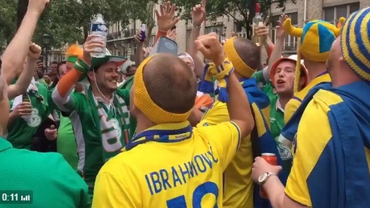 suporteri irlanda suedia abba euro2016