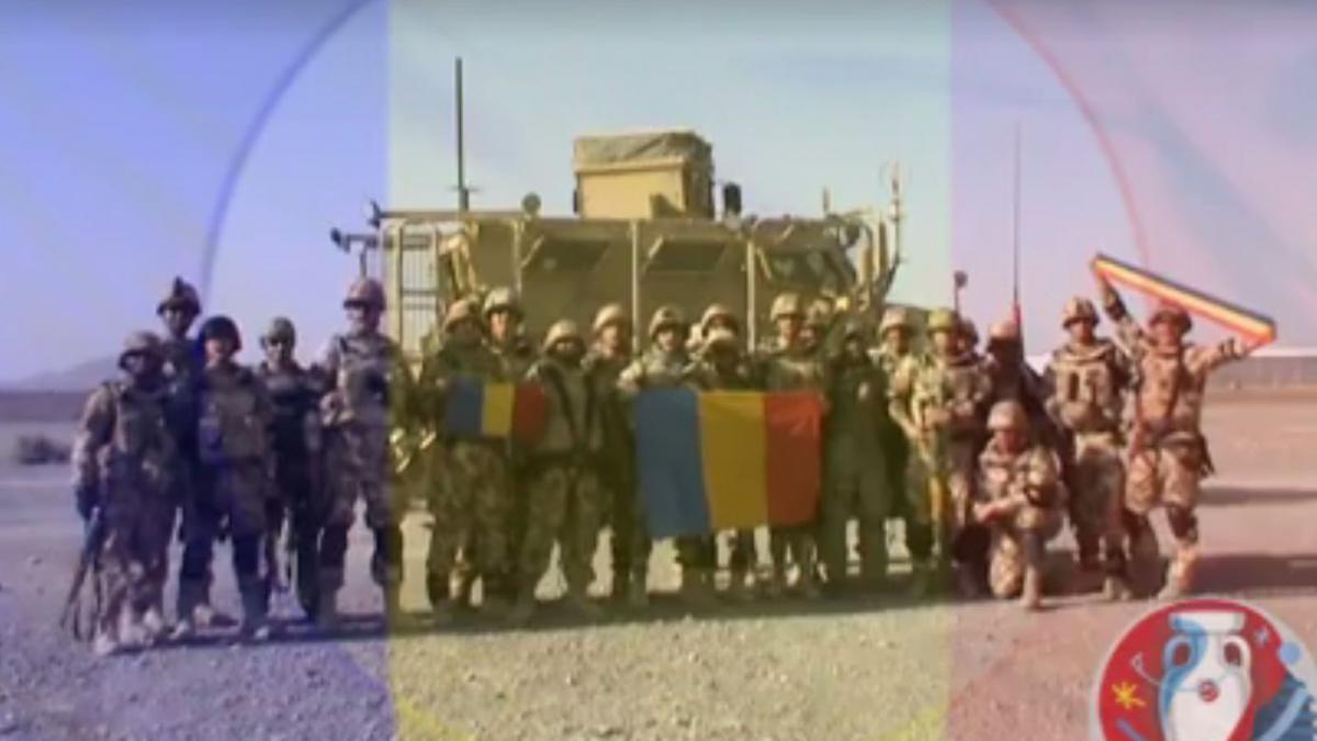 euro 2016 mesajul de incurajare al militarilor romani din afganistan pentru jucatorii lui iordanescu