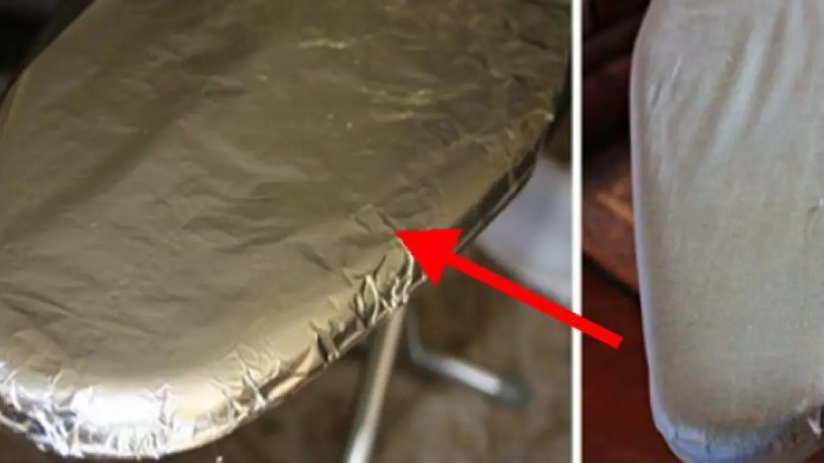 metoda care iti va schimba viata aplica folie de aluminiu pe masa de calcat si vezi ce se intampla
