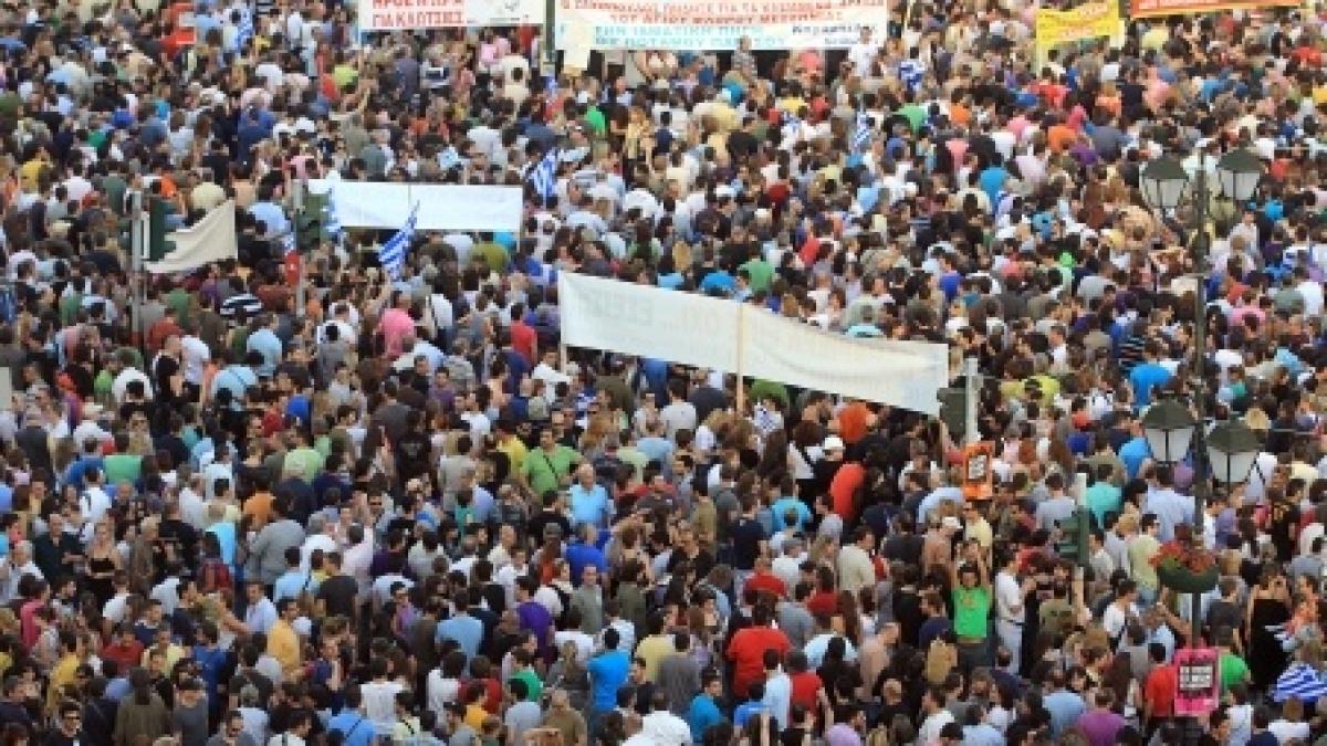 proteste in grecia
