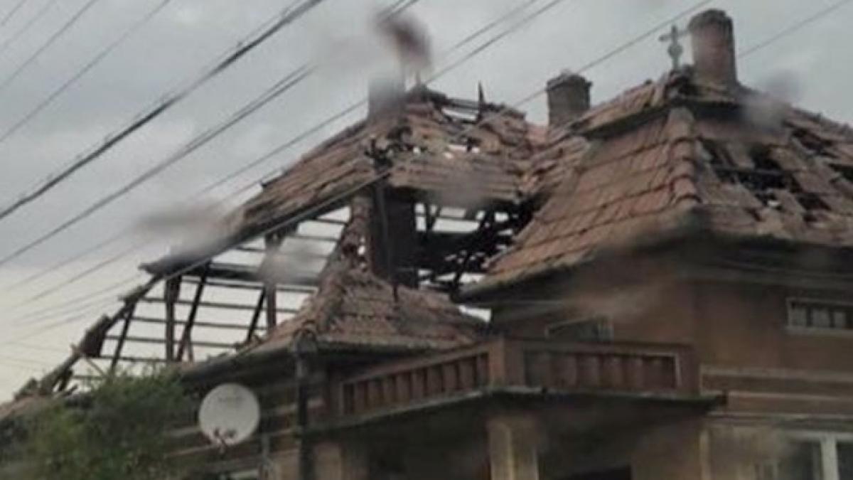 petrosani inundatii furtuna vijelie mures