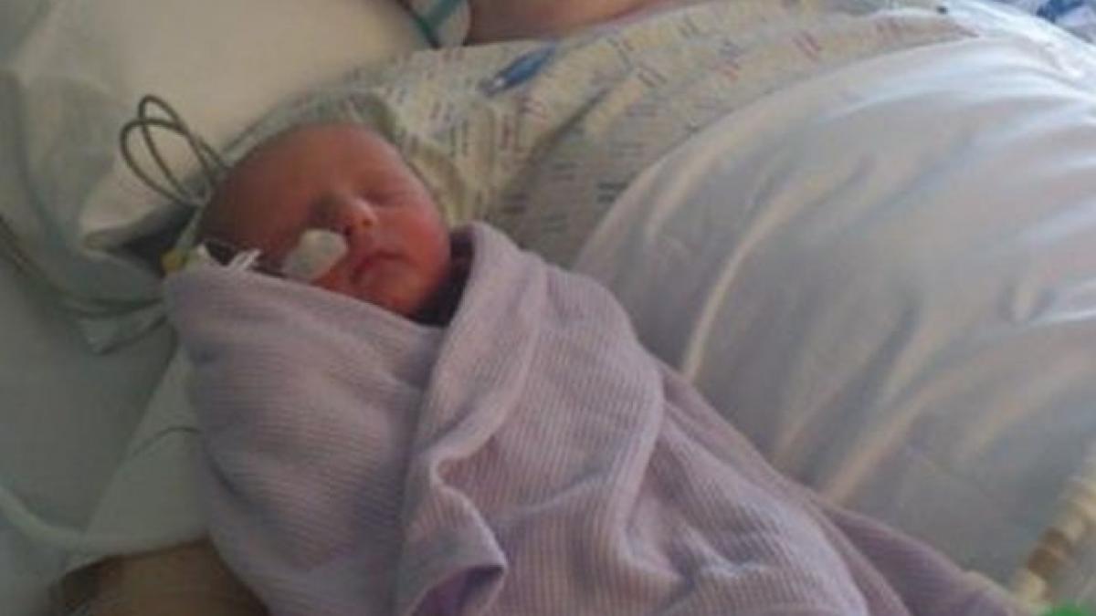 a facut aceasta poza dupa ce sotia lui a nascut o fetita superba ce s a intamplat dupa cateva ore