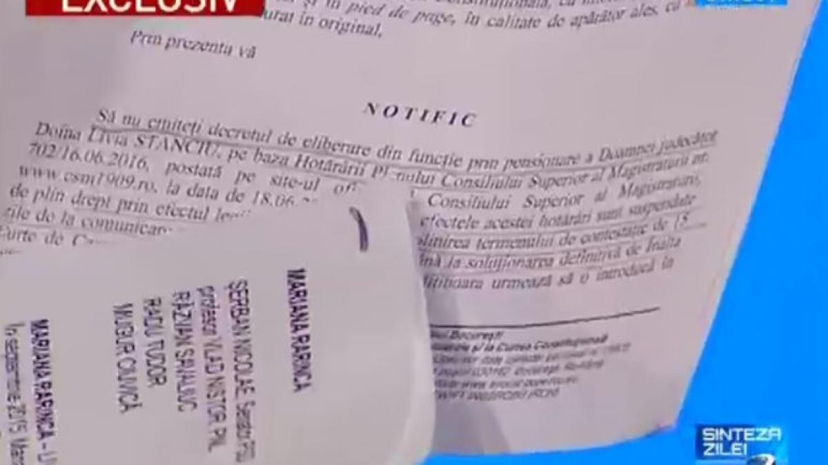 livia stanciu rarinca ccr pensie