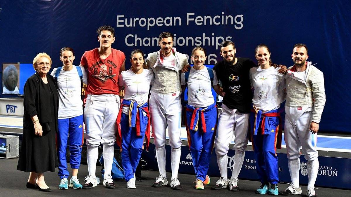 medalii de bronz pentru echipele romaniei la campionatele europene de scrima