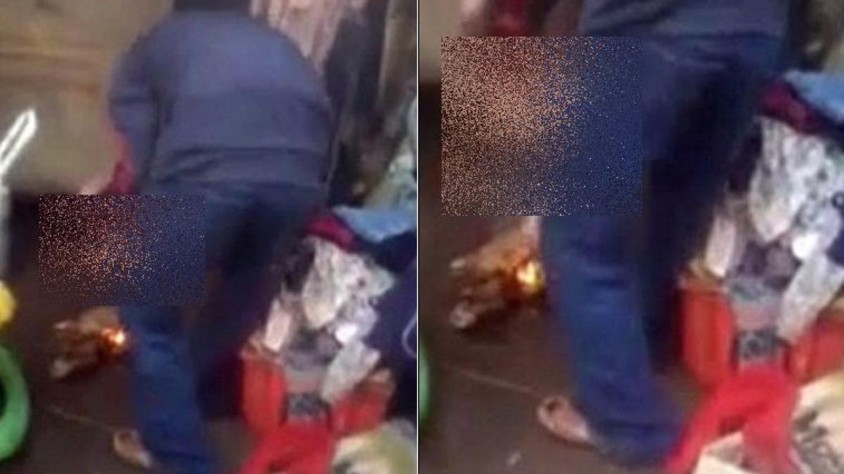 pedeapsa ingrozitoare primita de un baietel de trei ani pentru ca a udat patul tatal copilului a