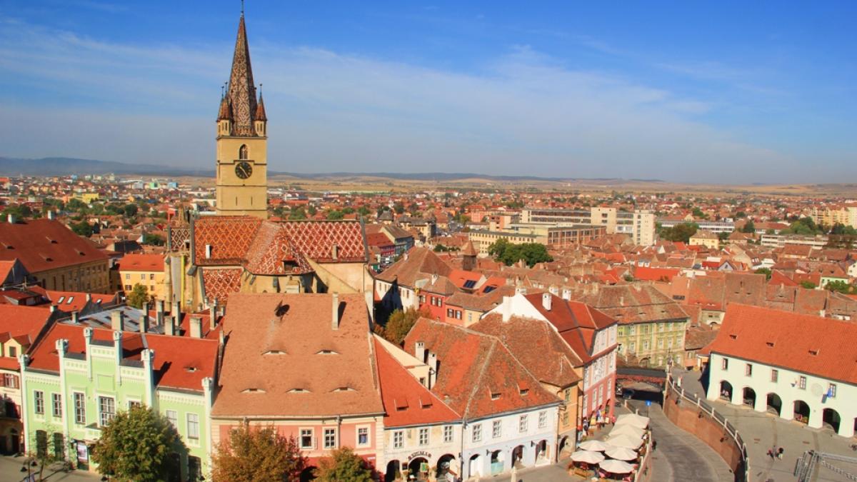 sibiu de la cetate medievala la oras modern si cultural