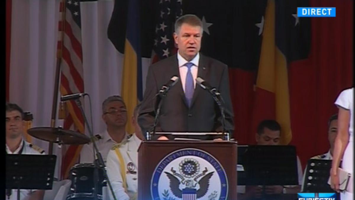 iohannis sua un garant al securitatii romaniei asteptarile sunt ca parteneriatul strategic sa