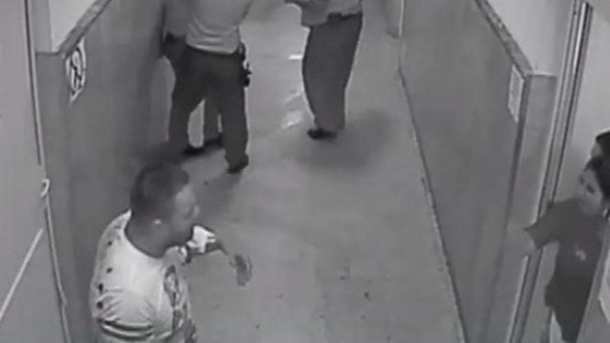 atac cu sabii pe holurile spitalului judetean din targoviste