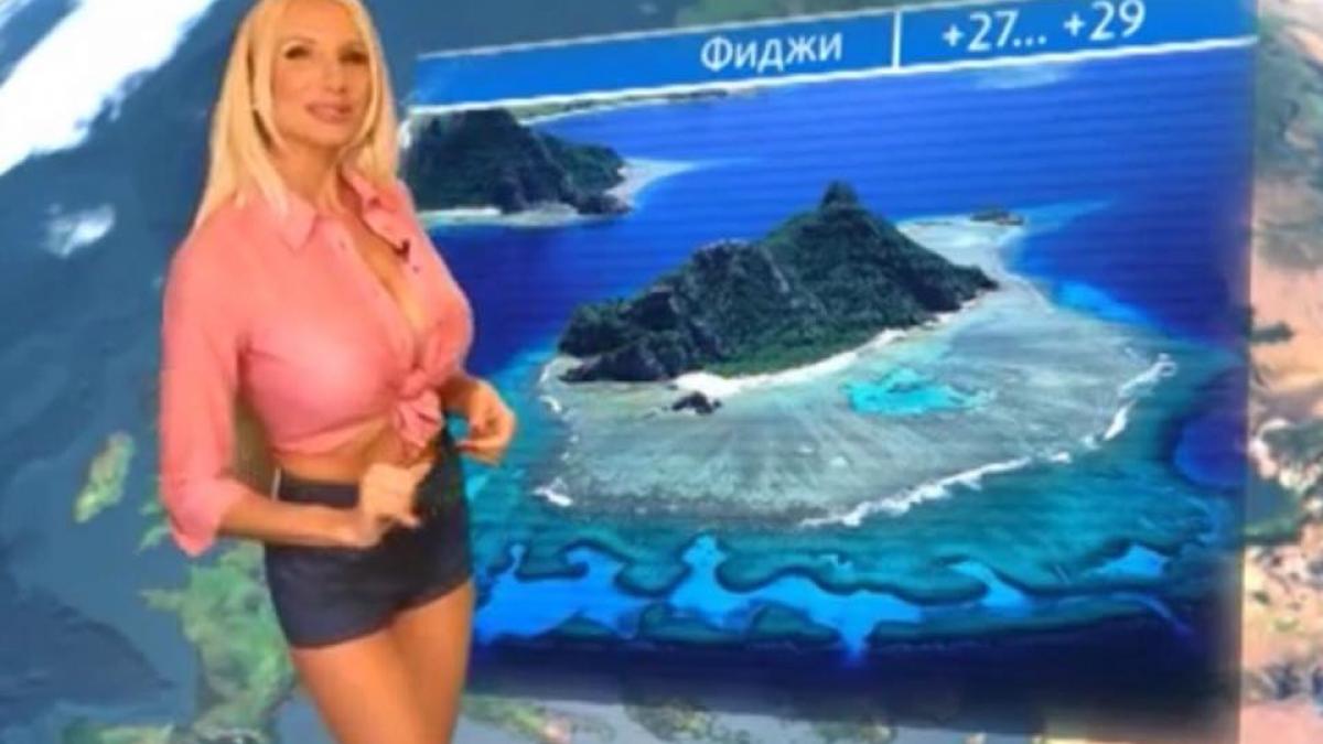 o celebra prezentatoare de la meteo intra in politica