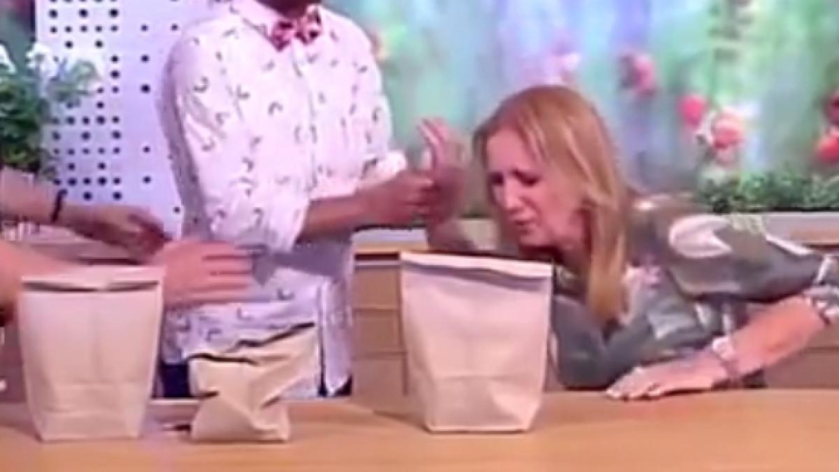 prezentatoare tv accident socant in direct dupa un numar de magie ratat a ajuns de urgenta la spital