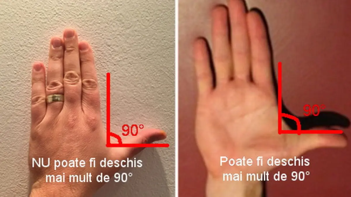 poti sa faci un unghi drept cu aceste doua degete vezi ce semnifica asta
