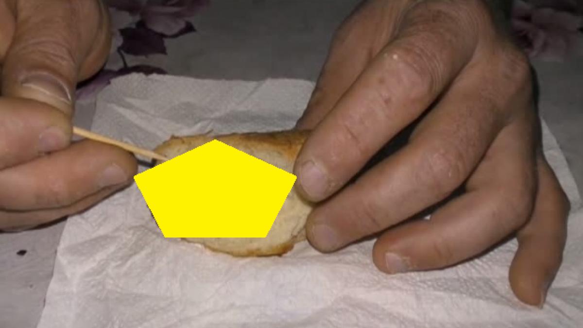 socant ce a gasit un buzoian intr o paine