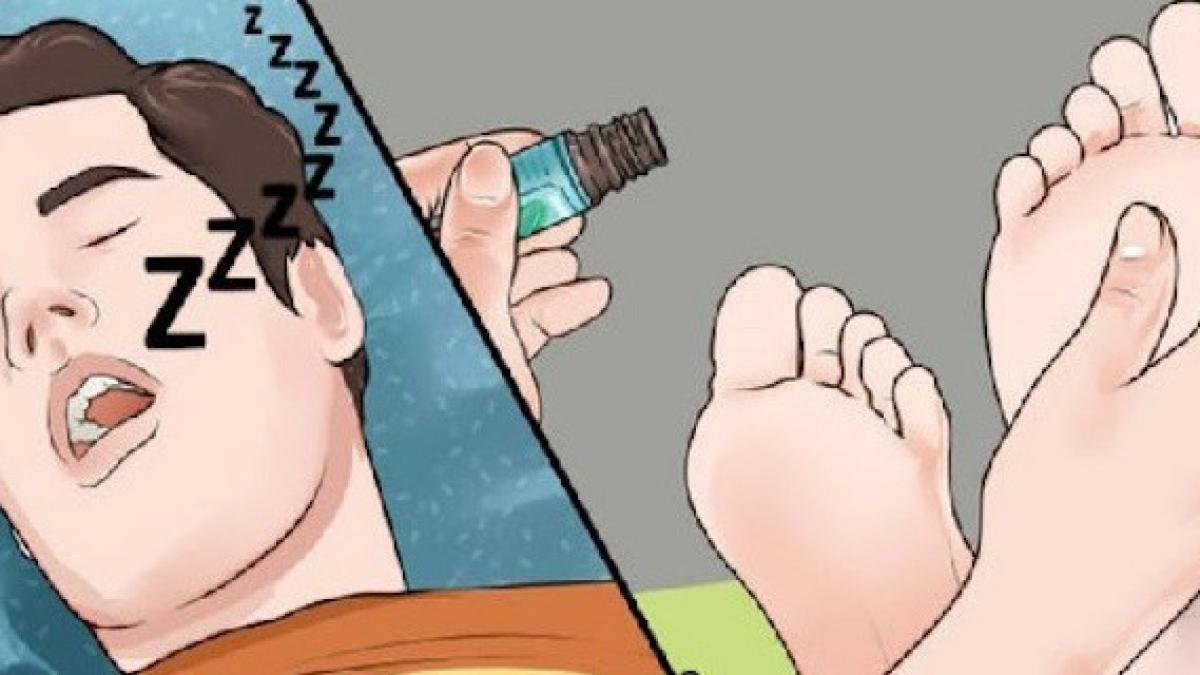 foarte tare ce ti se intampla daca aplici acest ulei pe picioare cu 10 minute inainte de culcare