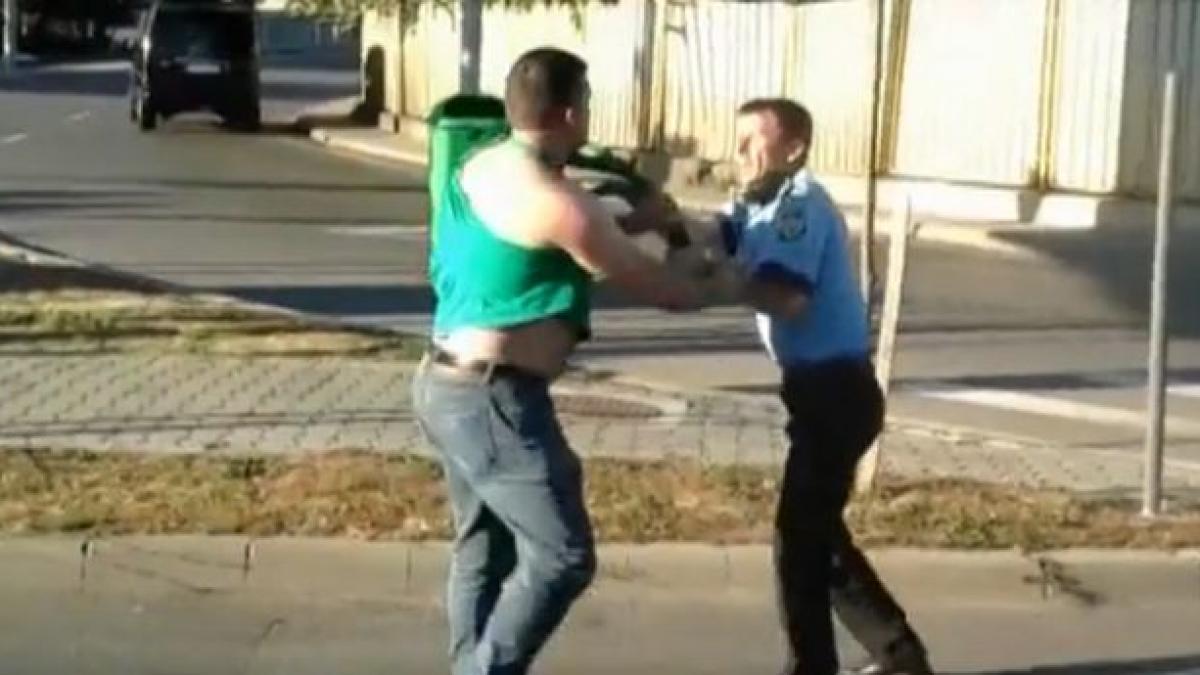 scene socante pe un bulevard din iasi un sofer s a luat la bataie cu oricine i a iesit in cale
