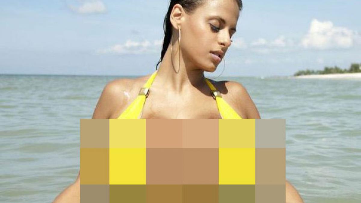 si a pus poza asta pe facebook si toti prietenii au ramas fara cuvant cum arata cand a iesit din apa