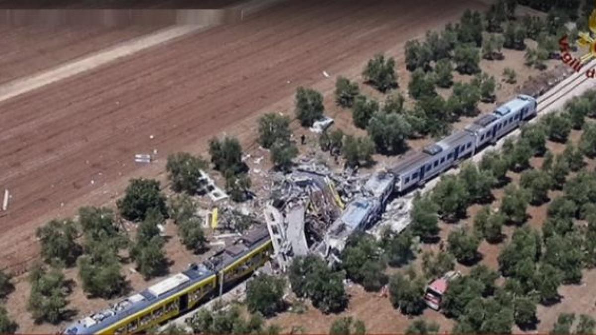 bilantul accidentului de tren din italia a crescut la 27 de morti si 50 de raniti