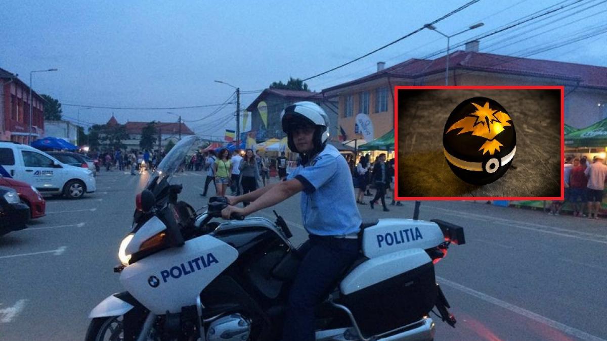 politia romana intervine in plina isterie pokemon go
