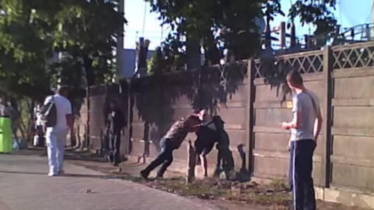 bataie intr o statie de autobuz din iasi