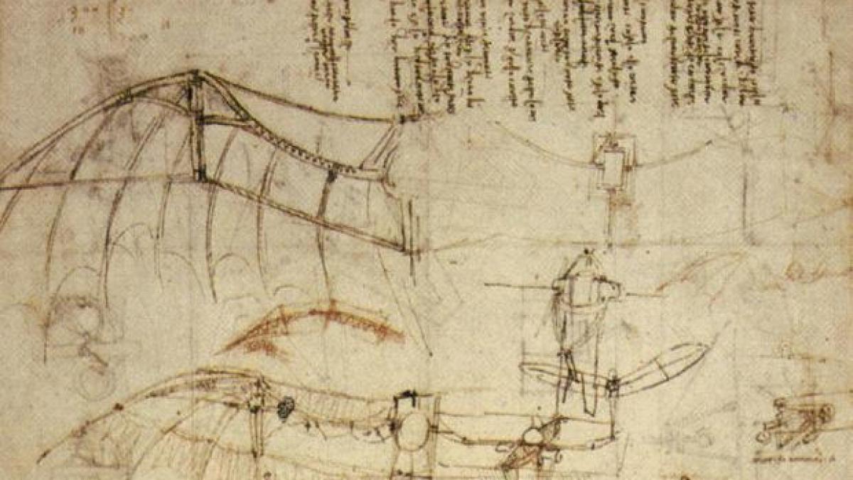 descoperire uimitoare intr o ciorna a lui leonardo da vinci