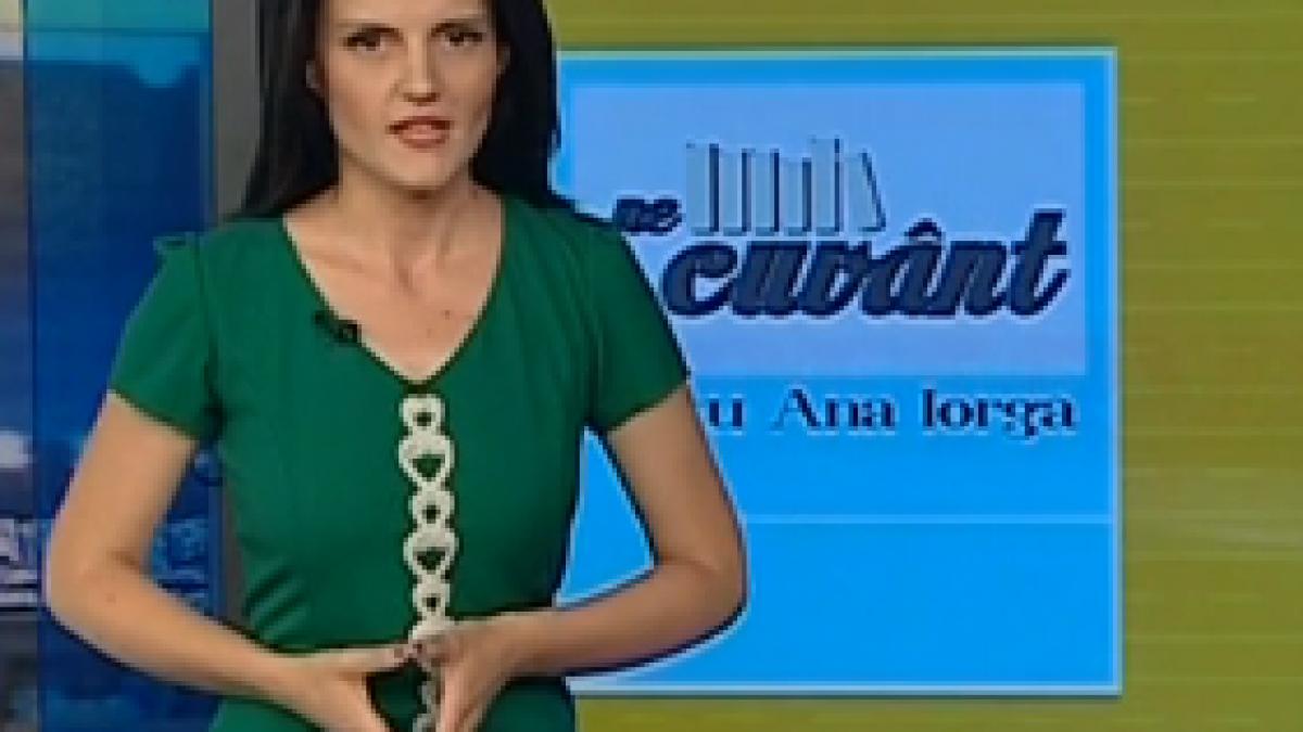 pe cuvant cu ana iorga folosirea gresita a prepozitiei pe