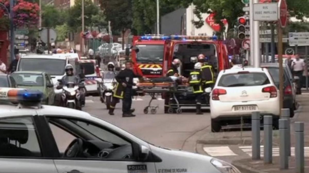 cum a fost executat preotul luat ostatic de jihadisti in biserica din saint etienne du rouvray