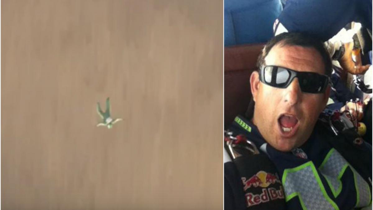 premiera mondiala un american a sarit de la 7 600 de metri fara parasuta video
