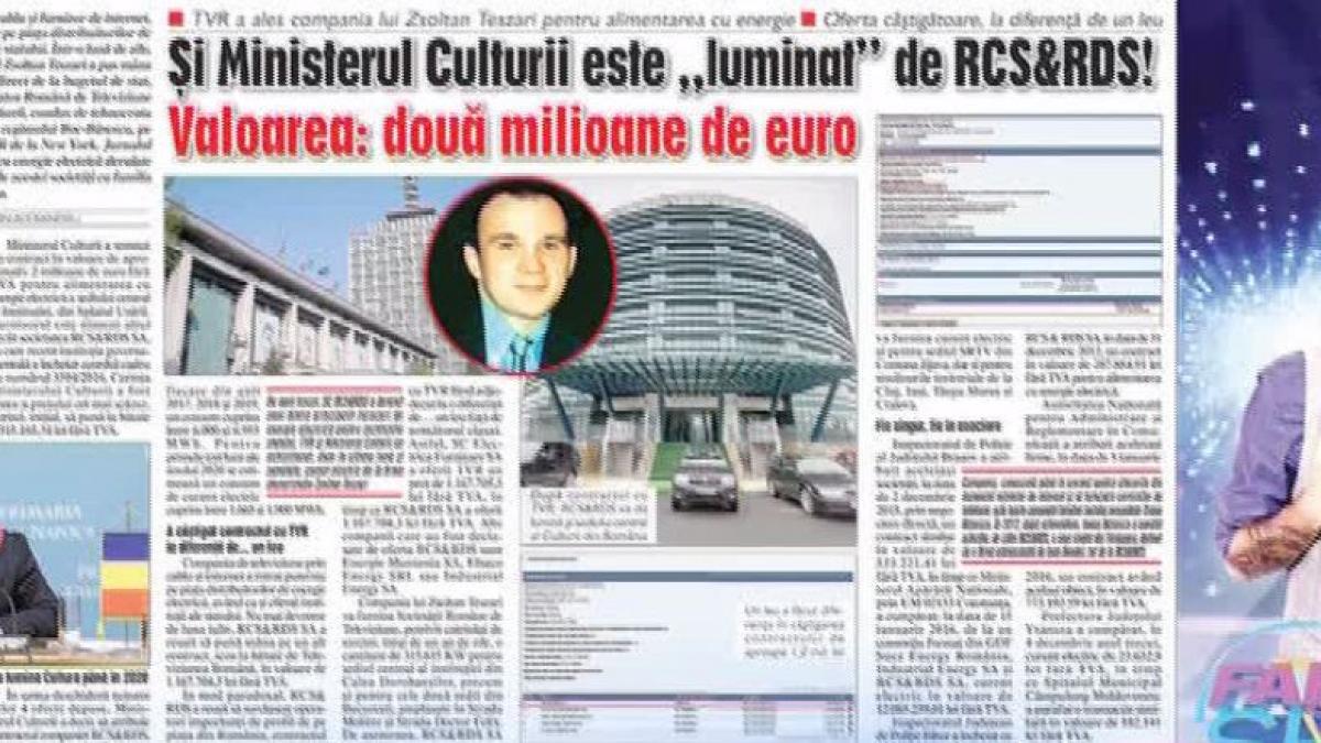 jurnalul national rcs rds are lipici la contractele cu statul