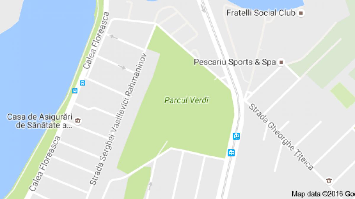 o bucata dintr un parc din centrul bucurestiului scoasa la vanzare pe un site de anunturi