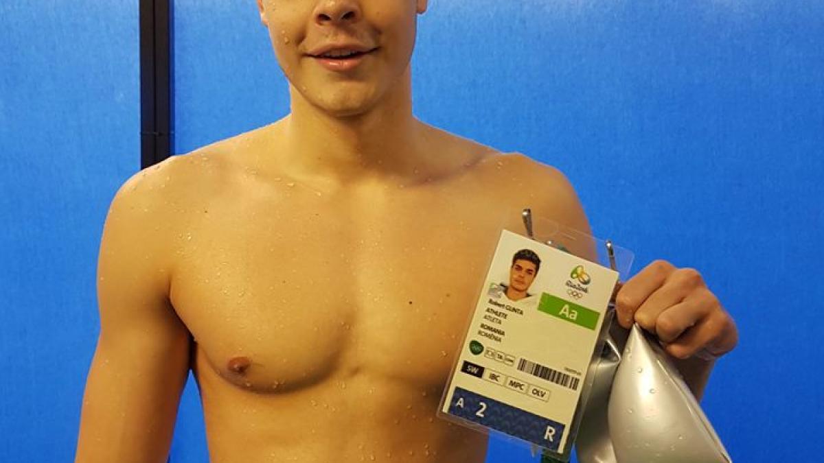 olimpiada cine este robert glinta noua senzatie a inotului romanesc