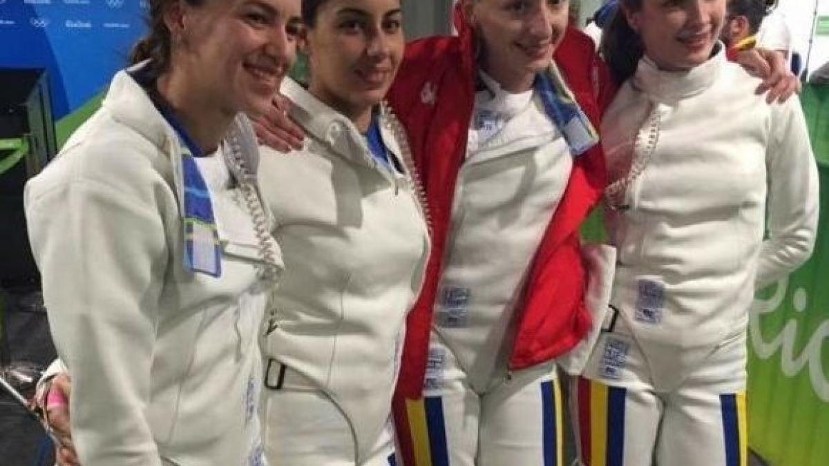 gafa zilei rromania este cea care a luat aurul in finala pe echipe la scrima in viziunea federatiei