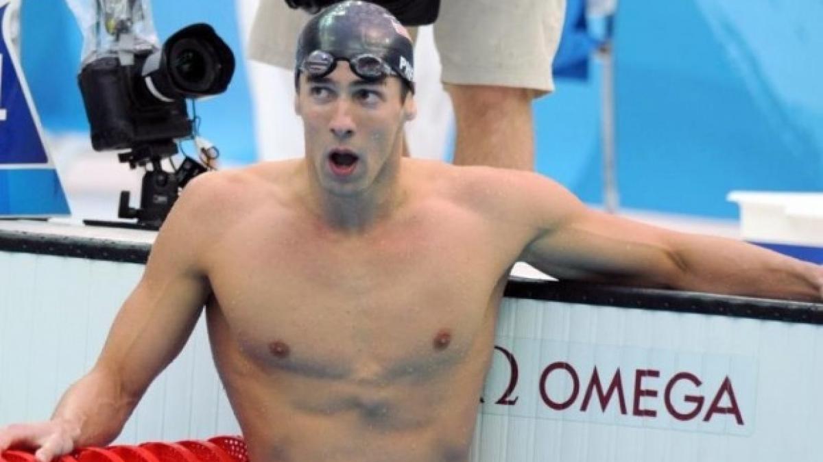 olimpiada michael phelps de neoprit a castigat si a 23 a medalia olimpica de aur