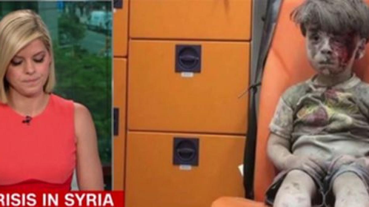 o cunoscuta prezentatoare cnn a izbucnit in lacrimi in timp ce citea stirea despre baietelul din