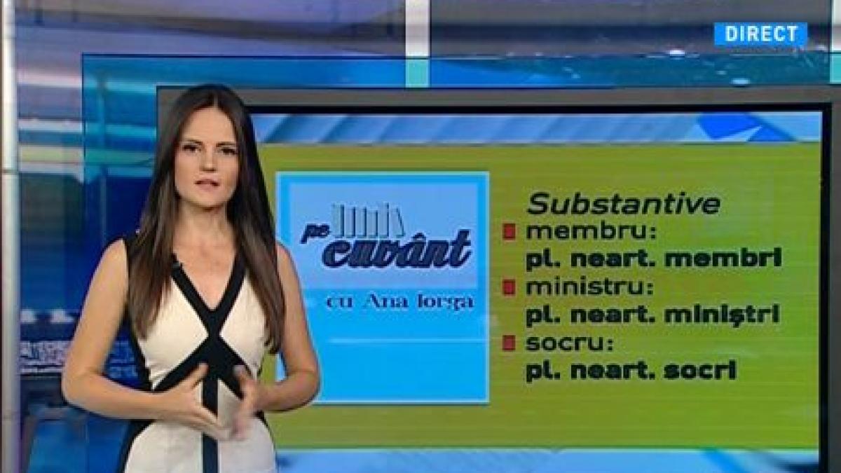 Pe cuvânt. Să scriem corect românește. Când scriem cu un singur ”i”