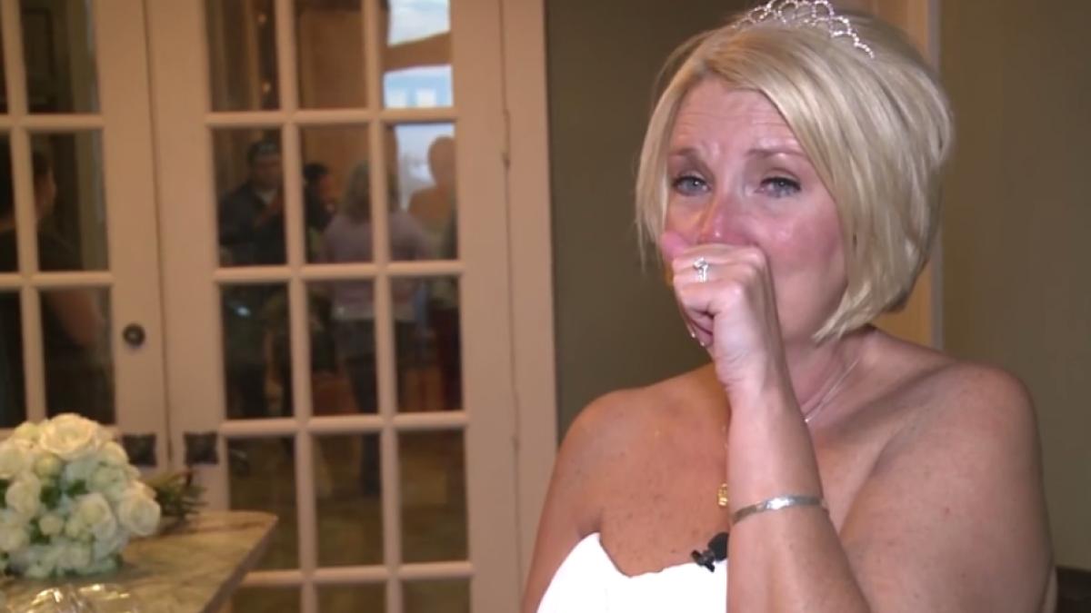 s a casatorit cu un barbat cu handicap ce a facut mirele in timpul nuntii a luat prin suprindere pe