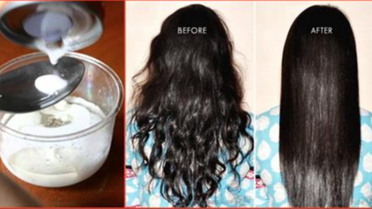 reteta din patru ingrediente care indreapta si cel mai ondulat si rebel par