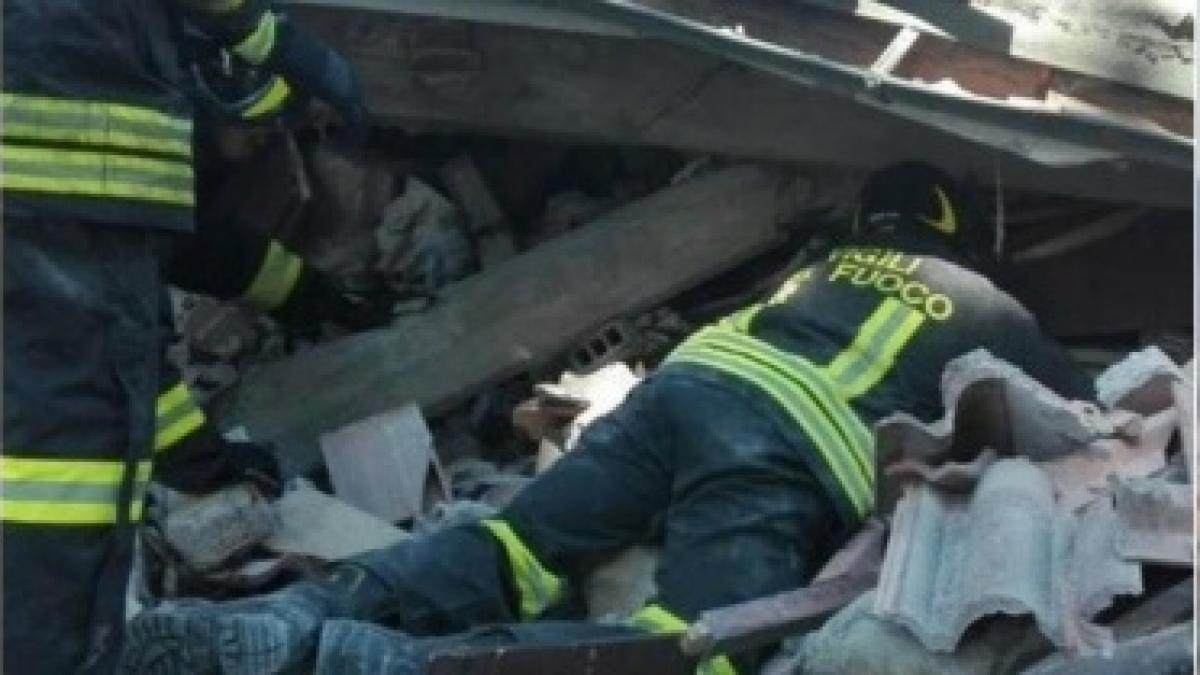 primul oficial roman va ajunge in italia la cinci zile dupa producerea cutremurului