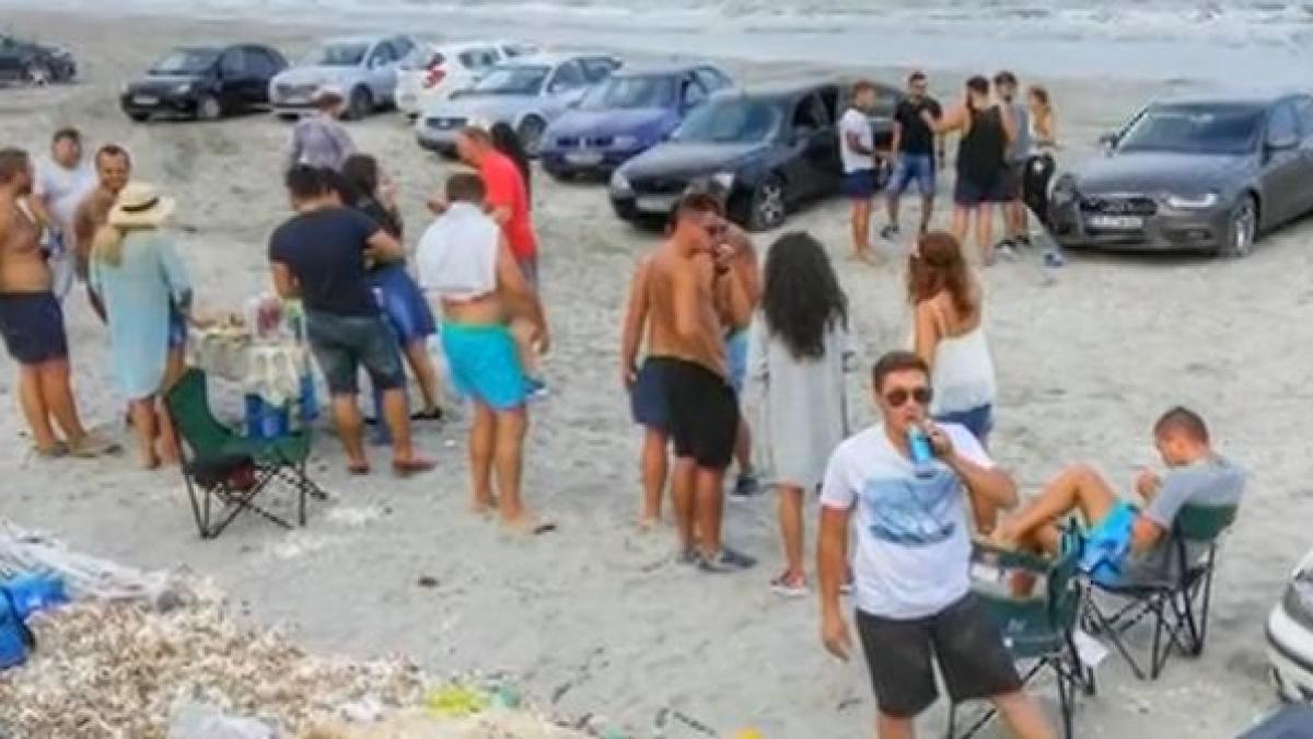 imagini incredibile au fost surprinse pe plaja de la corbu